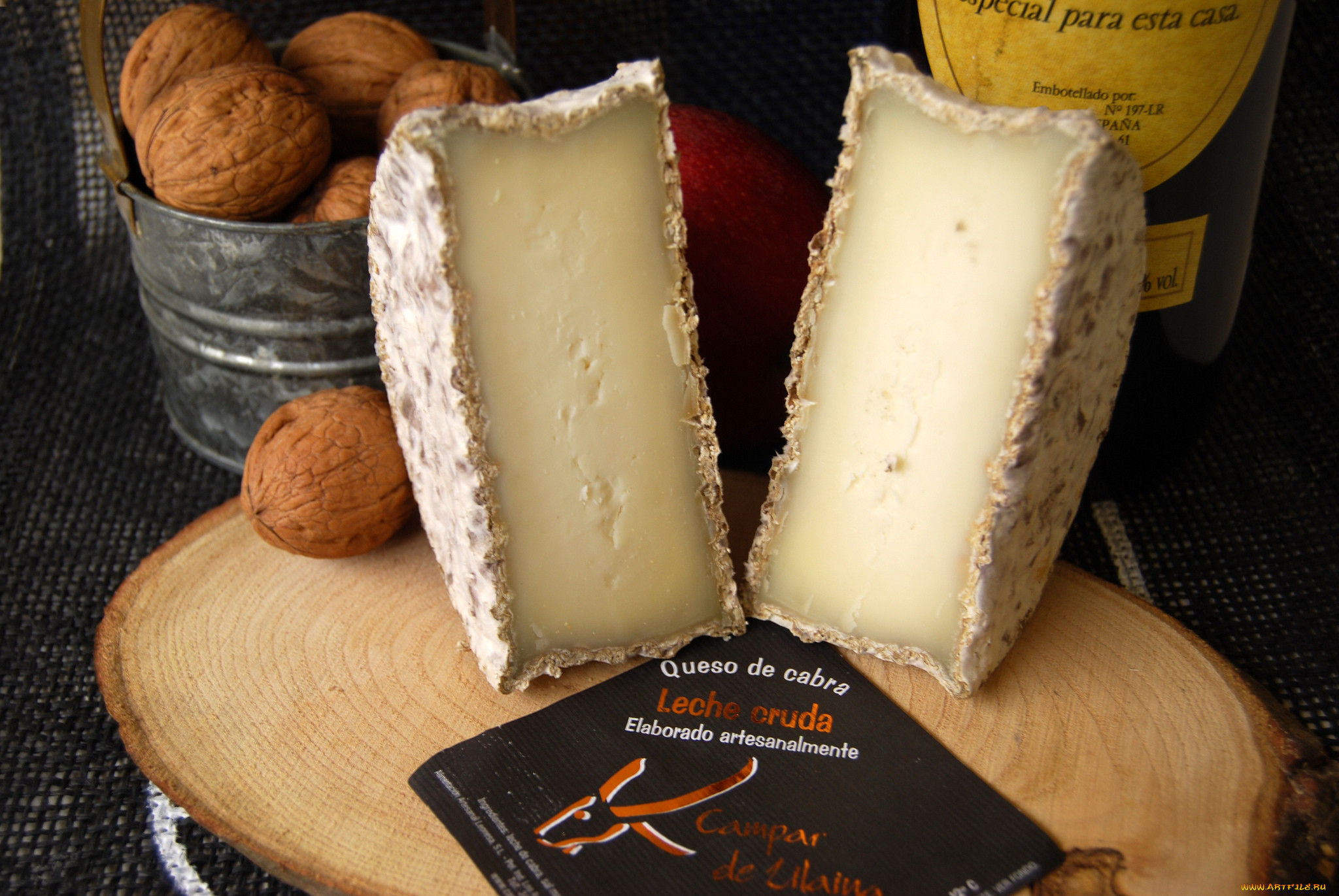 queso de cabra leche cruda, ,  , 